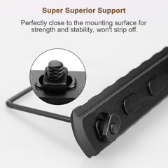 Includes 13 T-Nuts and screws with rail set