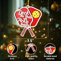 Funny Pickleball Ornament Gift Idea
