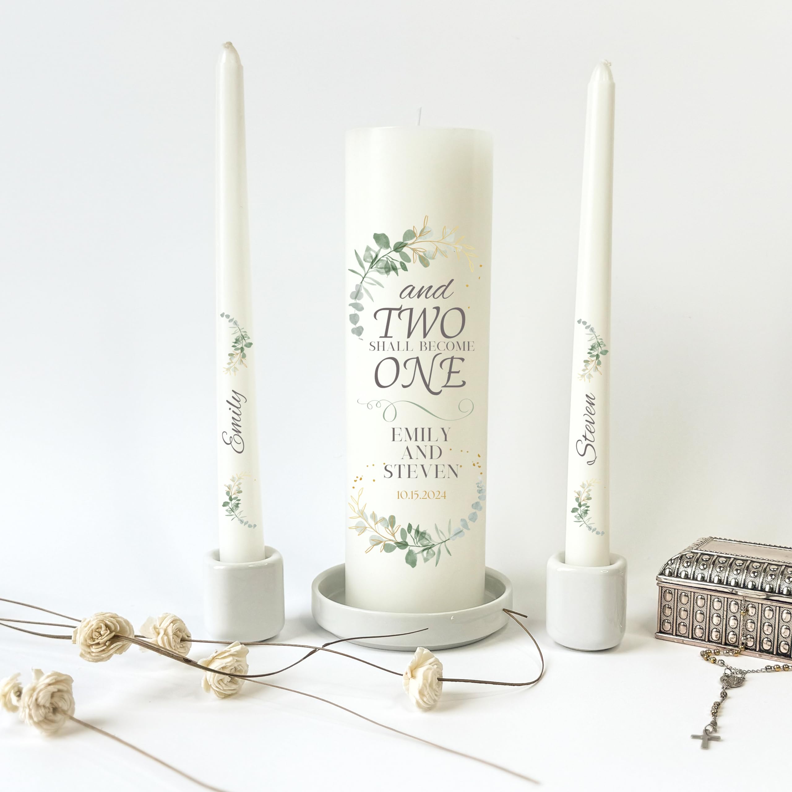 Pillar candle 3x9 from Unity Candles for Wedding
