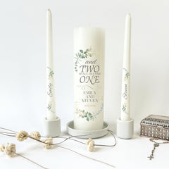 Pillar candle 3x9 from Unity Candles for Wedding
