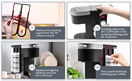 Pilloze compact coffee pod organizer for small spaces