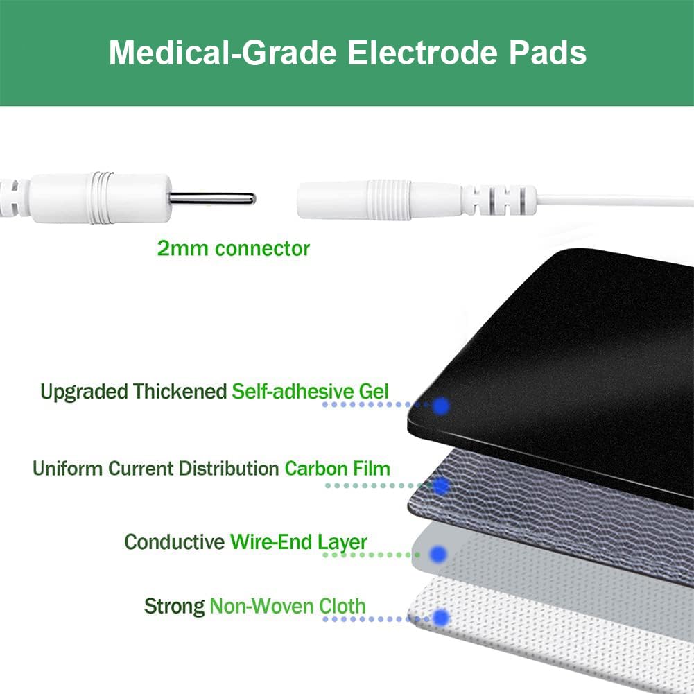 2mm pin-in connector universal compatibility tens pads