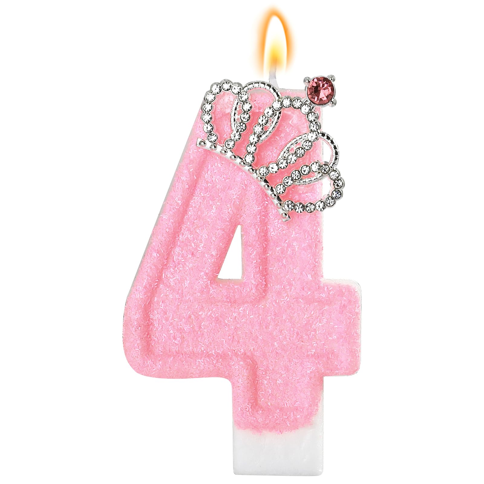 pink birthday candle crown 4