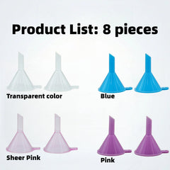 Funnel tip diameter 5.16mm for tiny bottles
