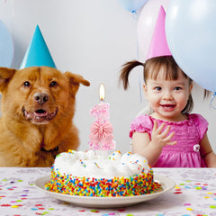 Environmentally friendly odorless candle material for celebrations