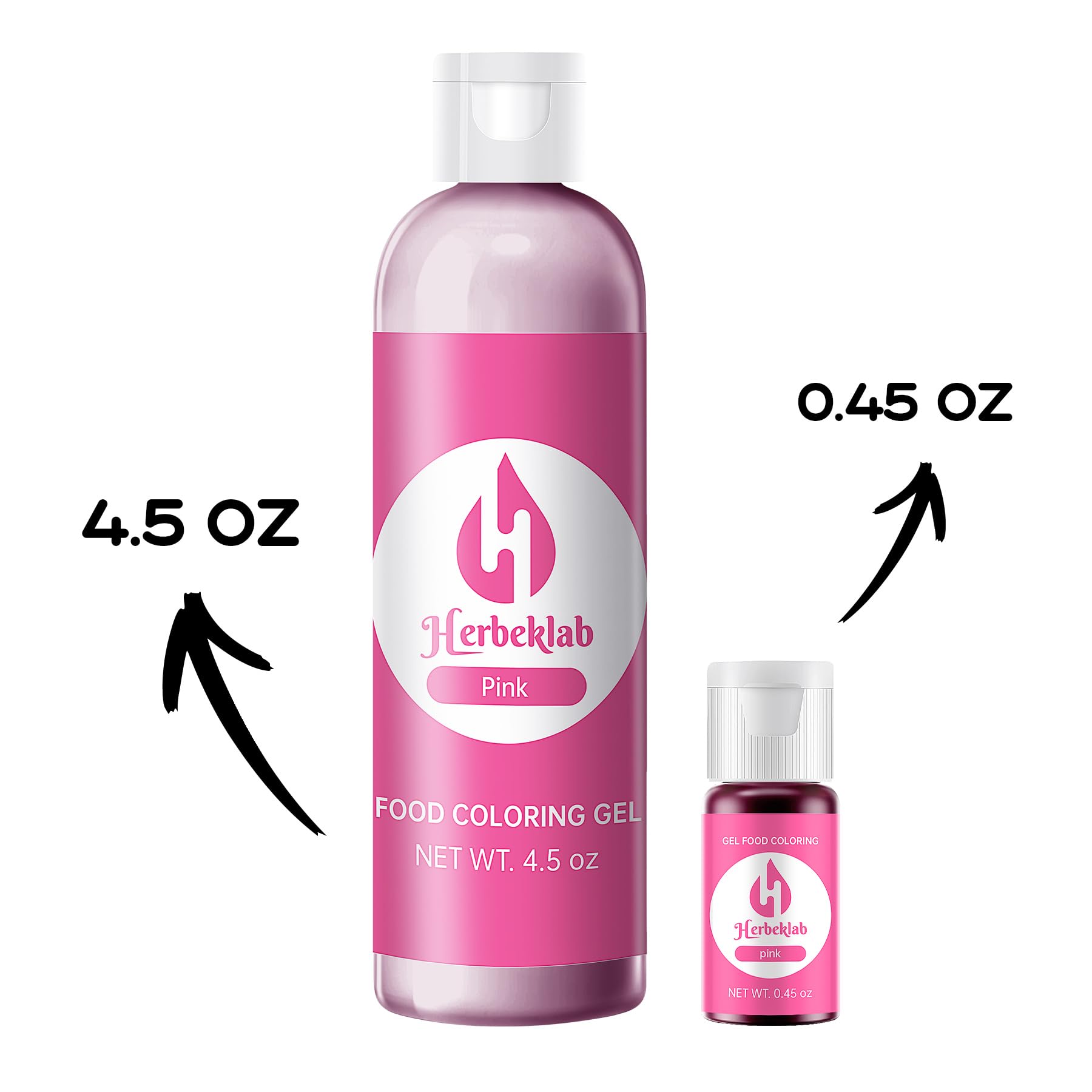 Food-grade pink gel coloring 4.5 oz for home and professional kitchens