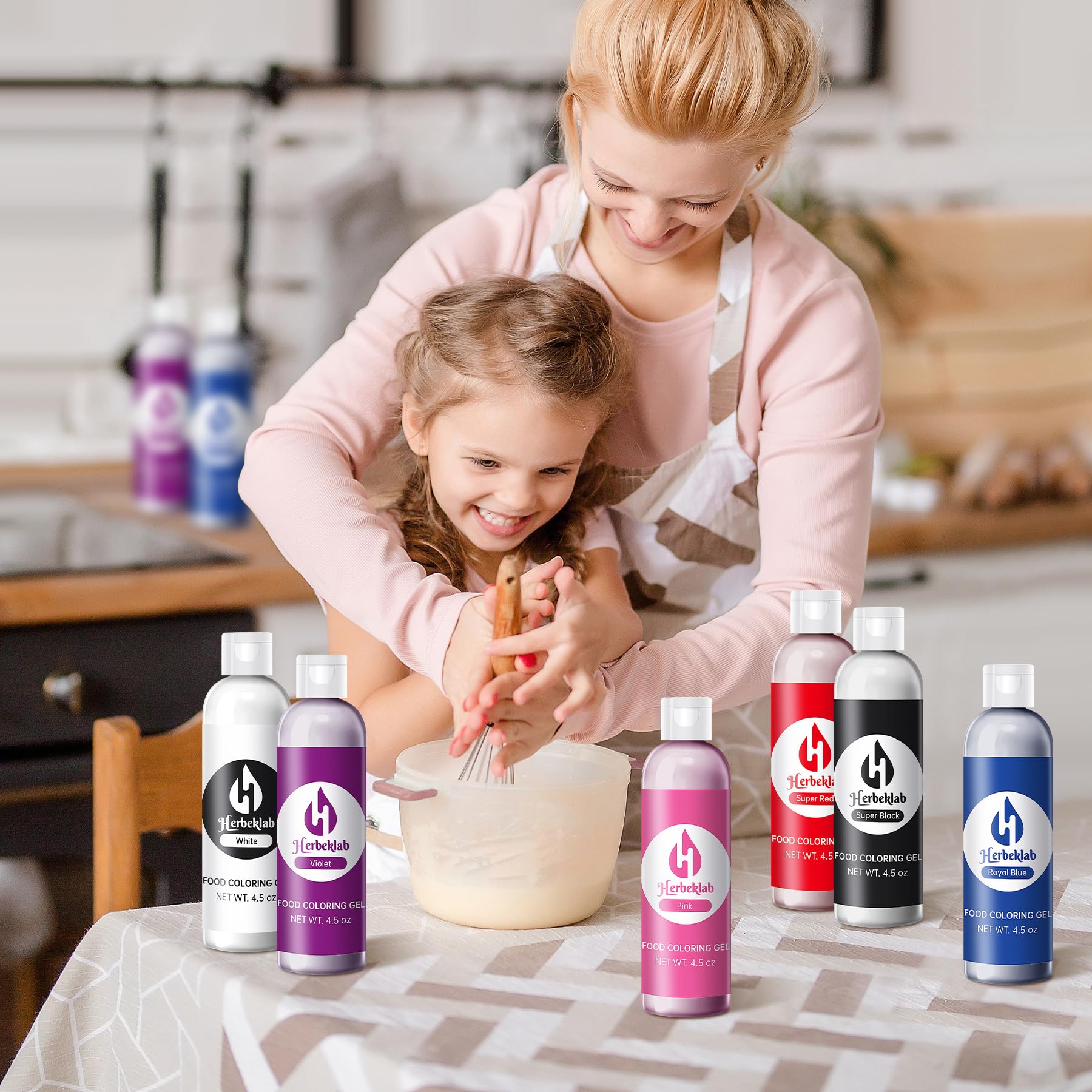 Pink gel food coloring 4.5 oz for buttercream and dough