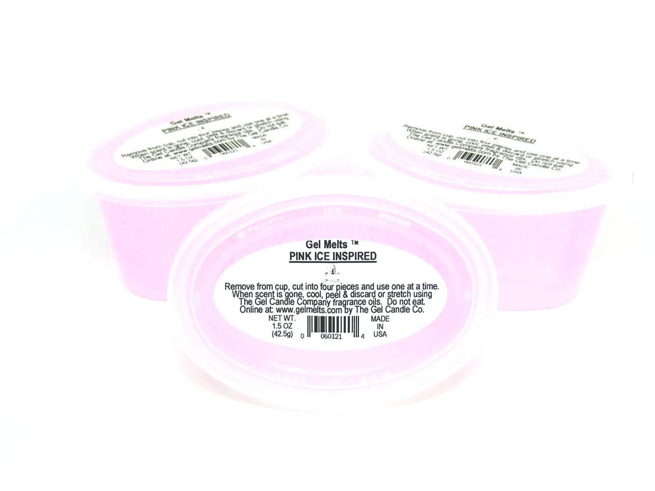 Pink Ice Gel Melts 3 Pack by The Gel Candle Company