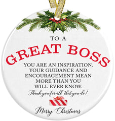 Pink Posies and Pearls 3 inch white ceramic ornament with gold ribbon