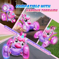 unicorn stunt car package contents remote control usb charging cable screwdriver instruction manual