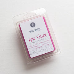 3 oz Rose Valley coconut wax melts hand poured in USA