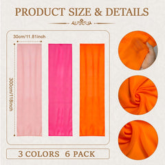 Pink table runner from the Sunset set