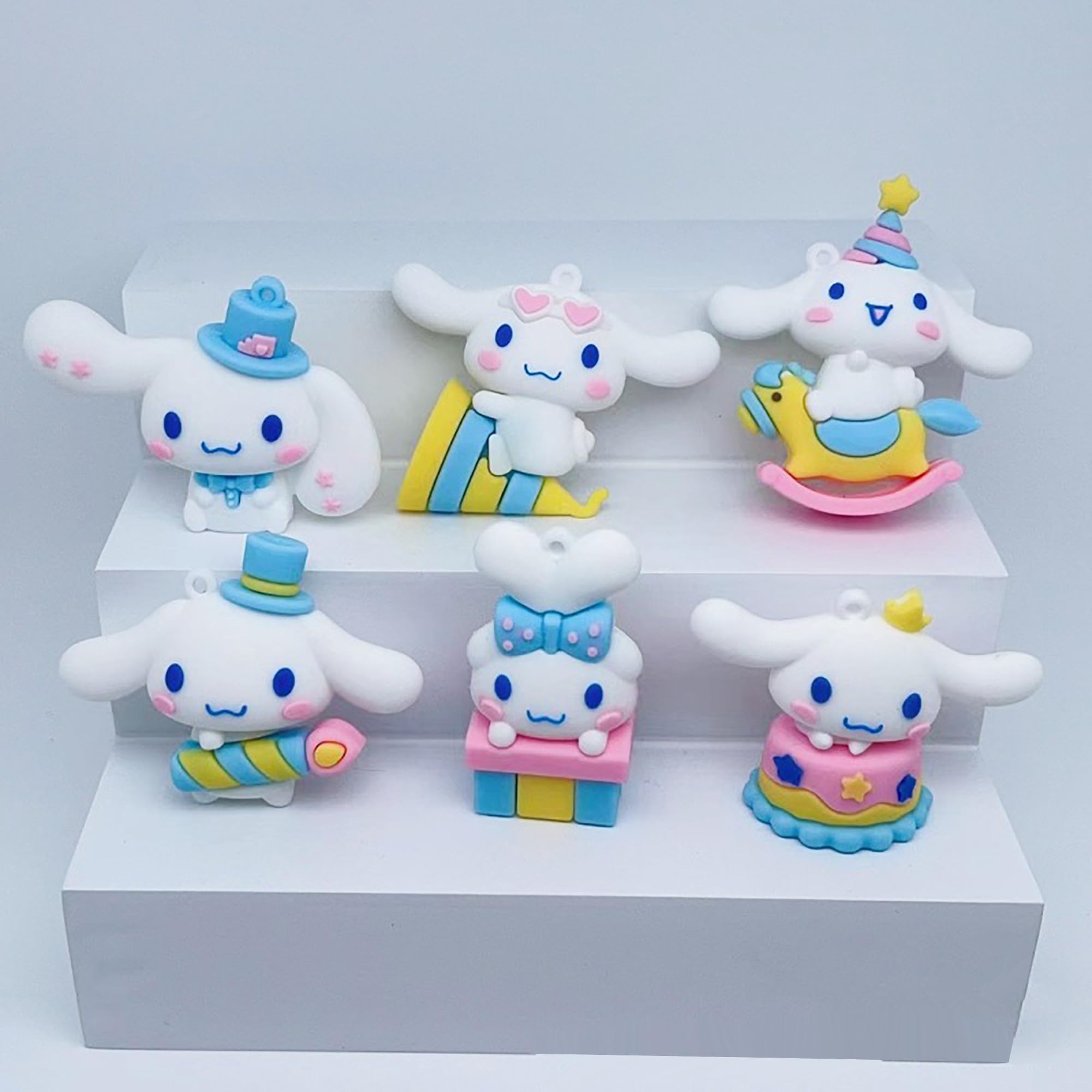 Complete cake topper set for theme party decorations