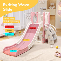 ring toss activity on toddler playset