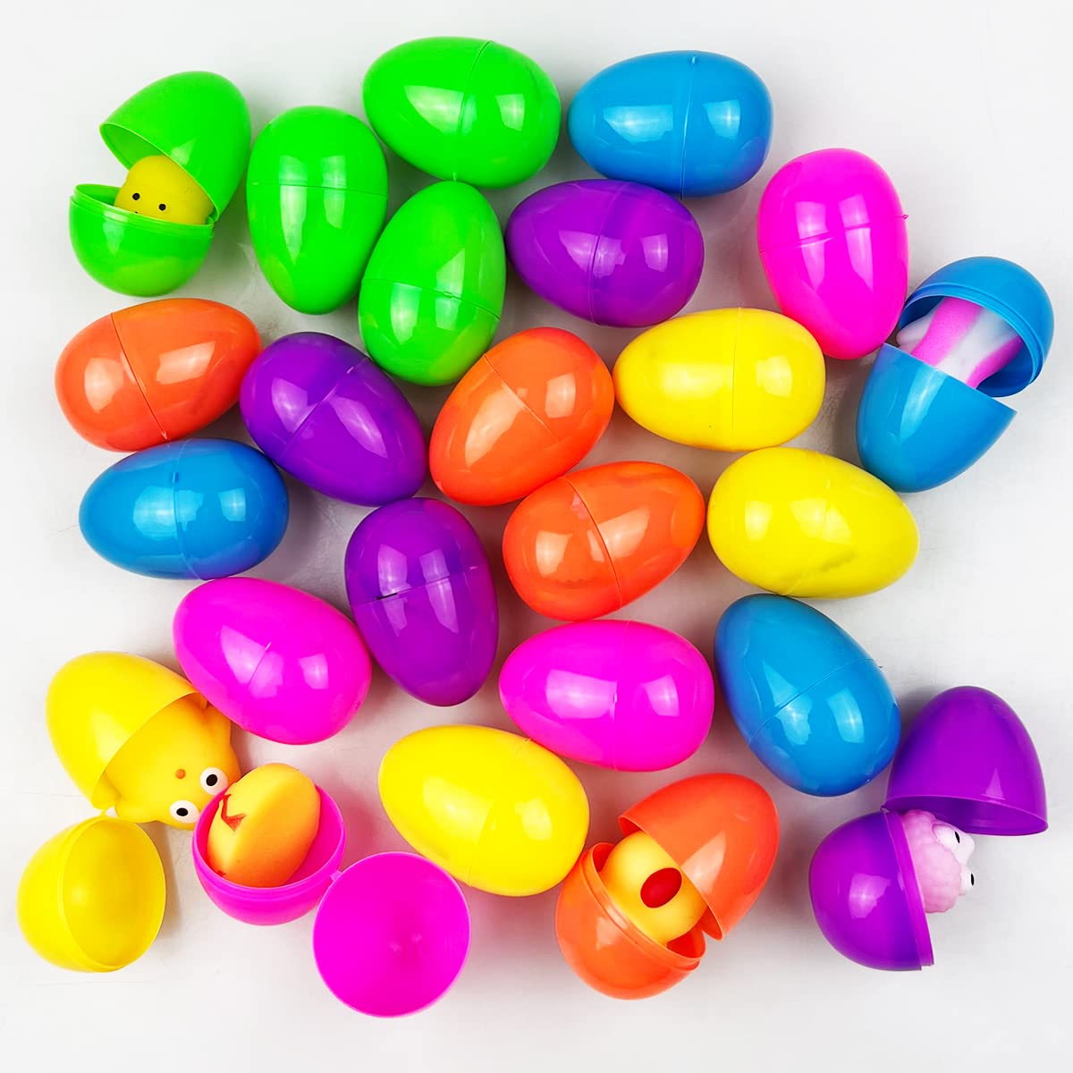 Inside Pinkiwine Easter eggs are mochi squishies