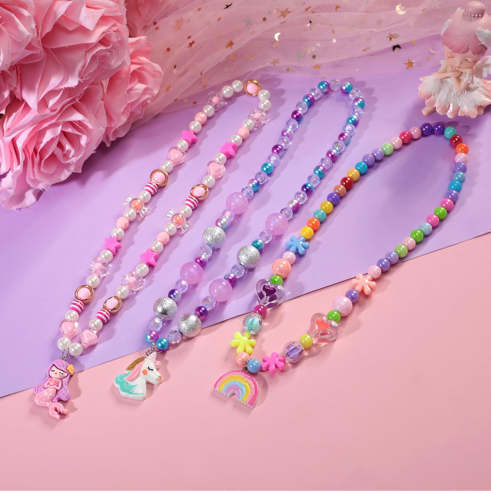 High quality safe materials for little girls jewelry