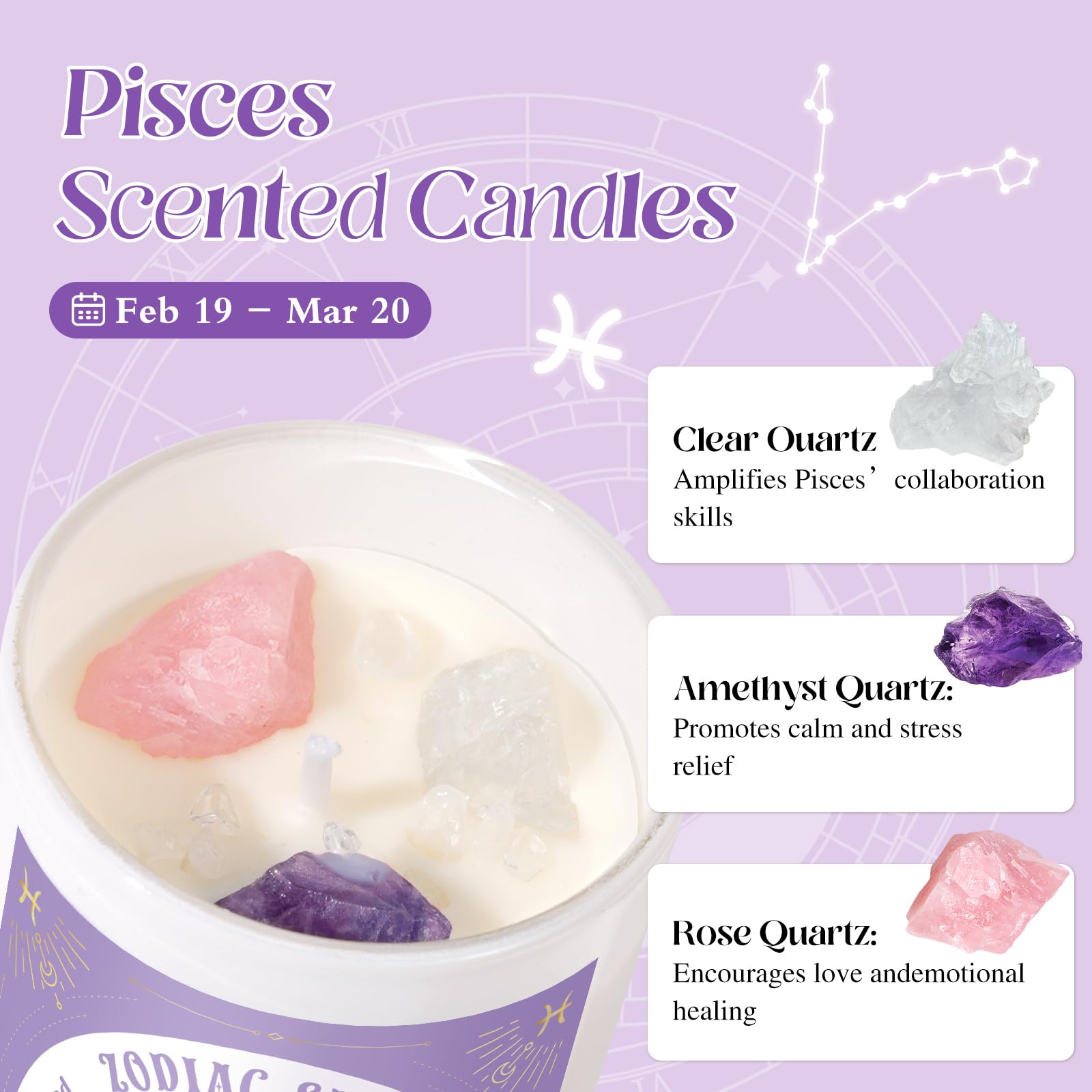 Pisces notebook with pen included in gift set