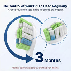 Sonicare compatible heads for 6100 and 7500 handles