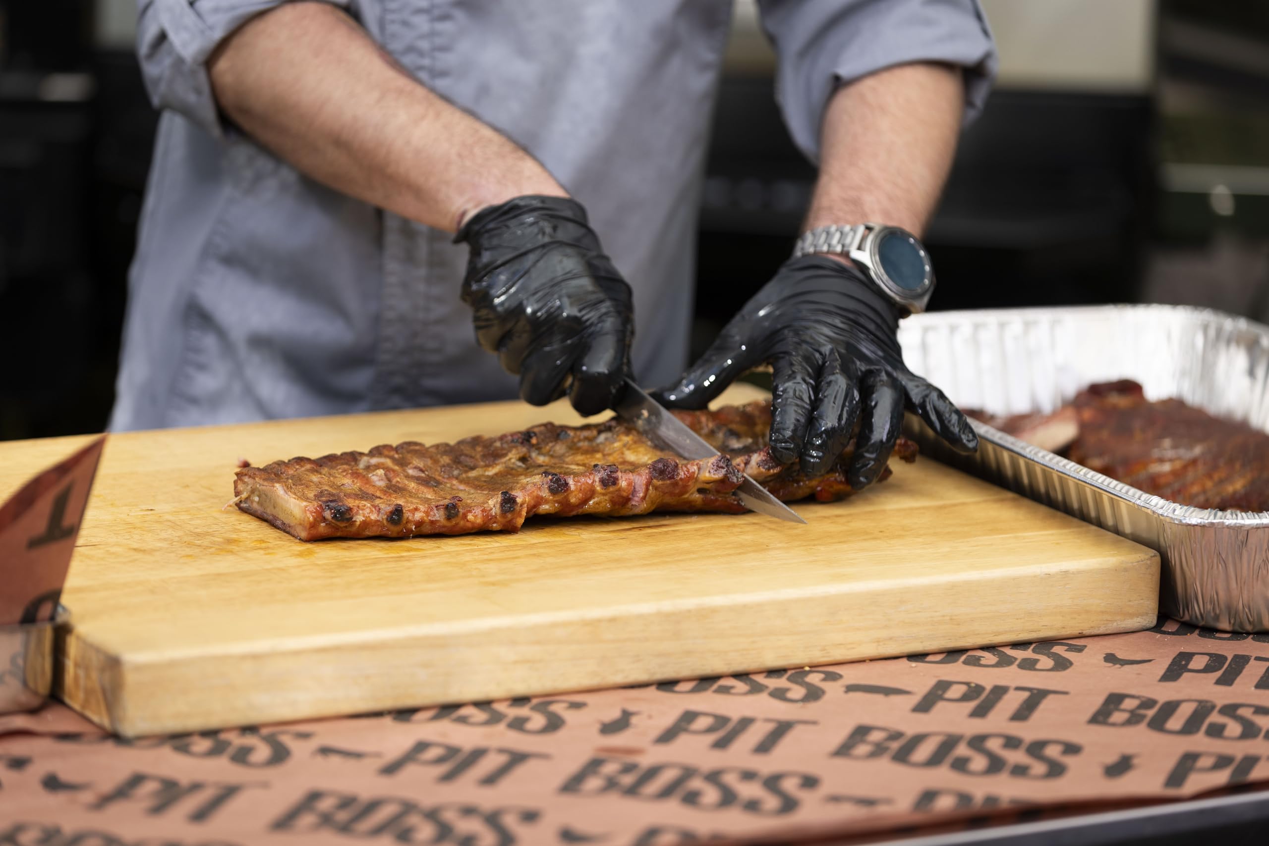 Carving fork included in PIT BOSS 41063 four-piece knife set