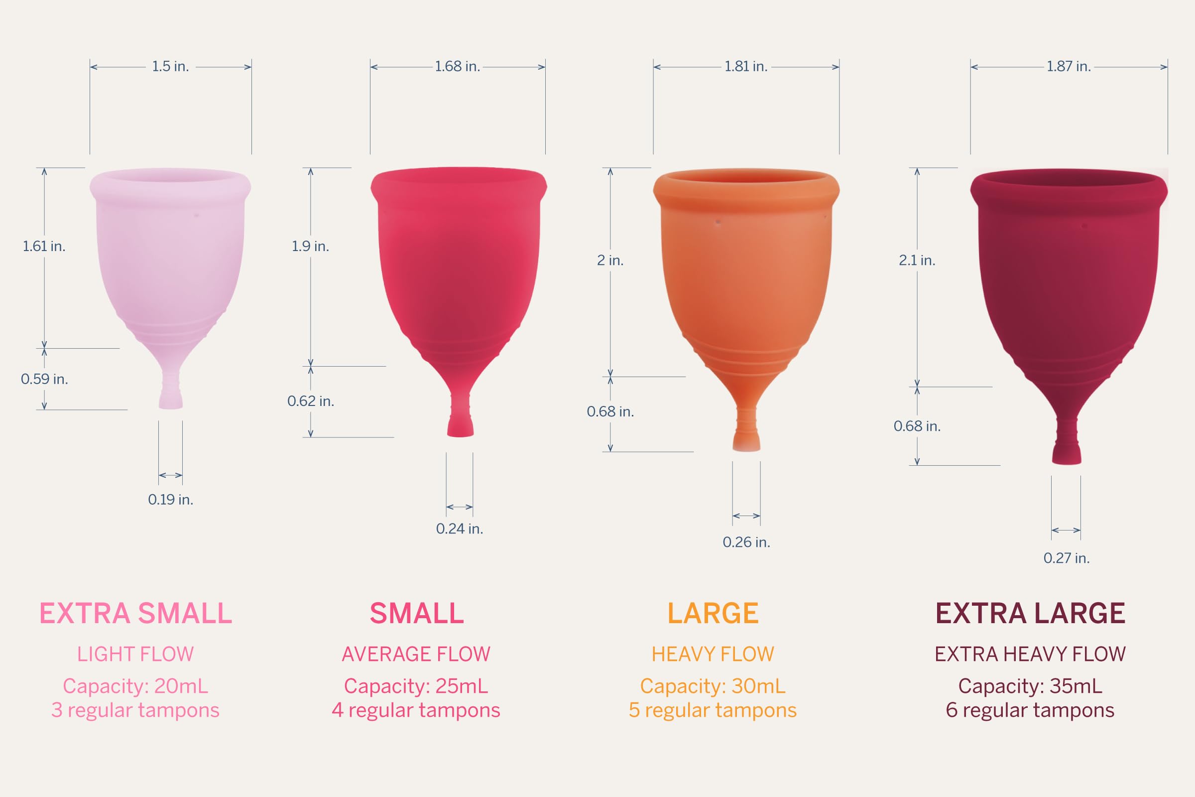 Pixie Soft Menstrual Cup medical grade silicone image