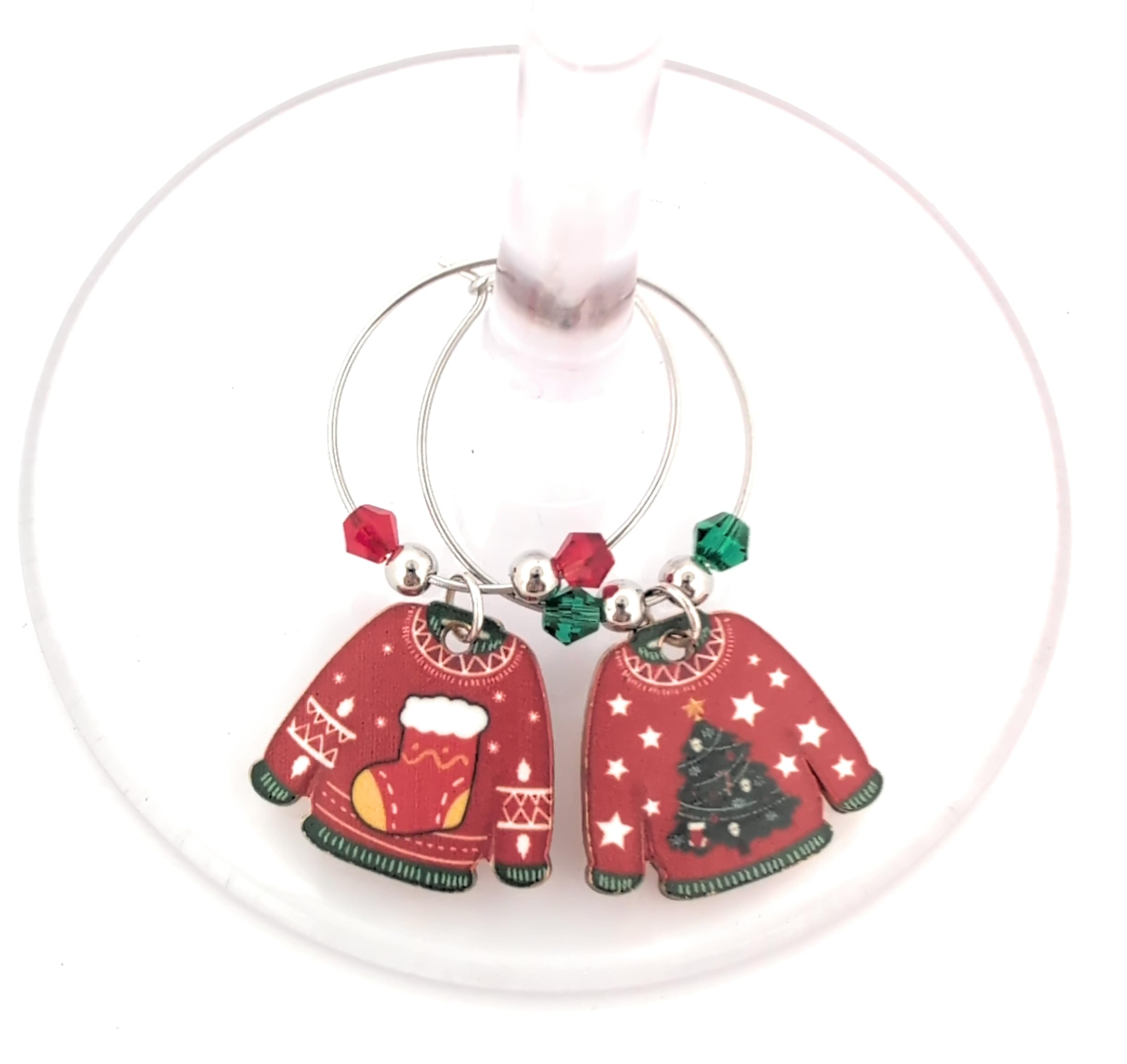 Stocking stuffer gift for wine lovers Pixie charms
