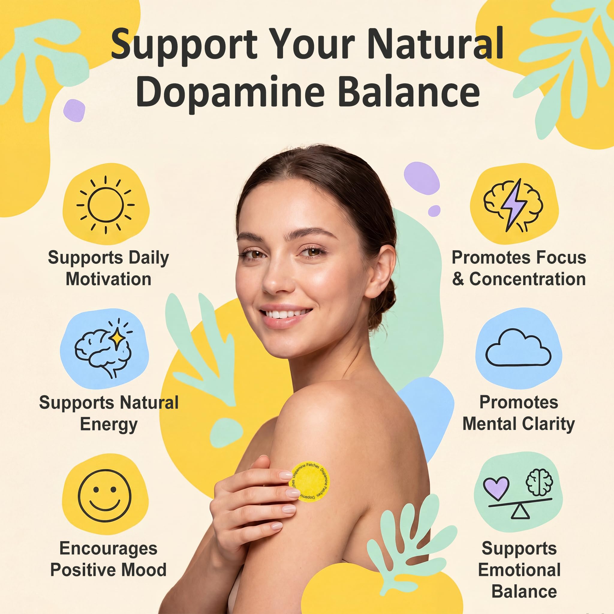 Pizvk Dopamine Patches 90 count box for three month supply
