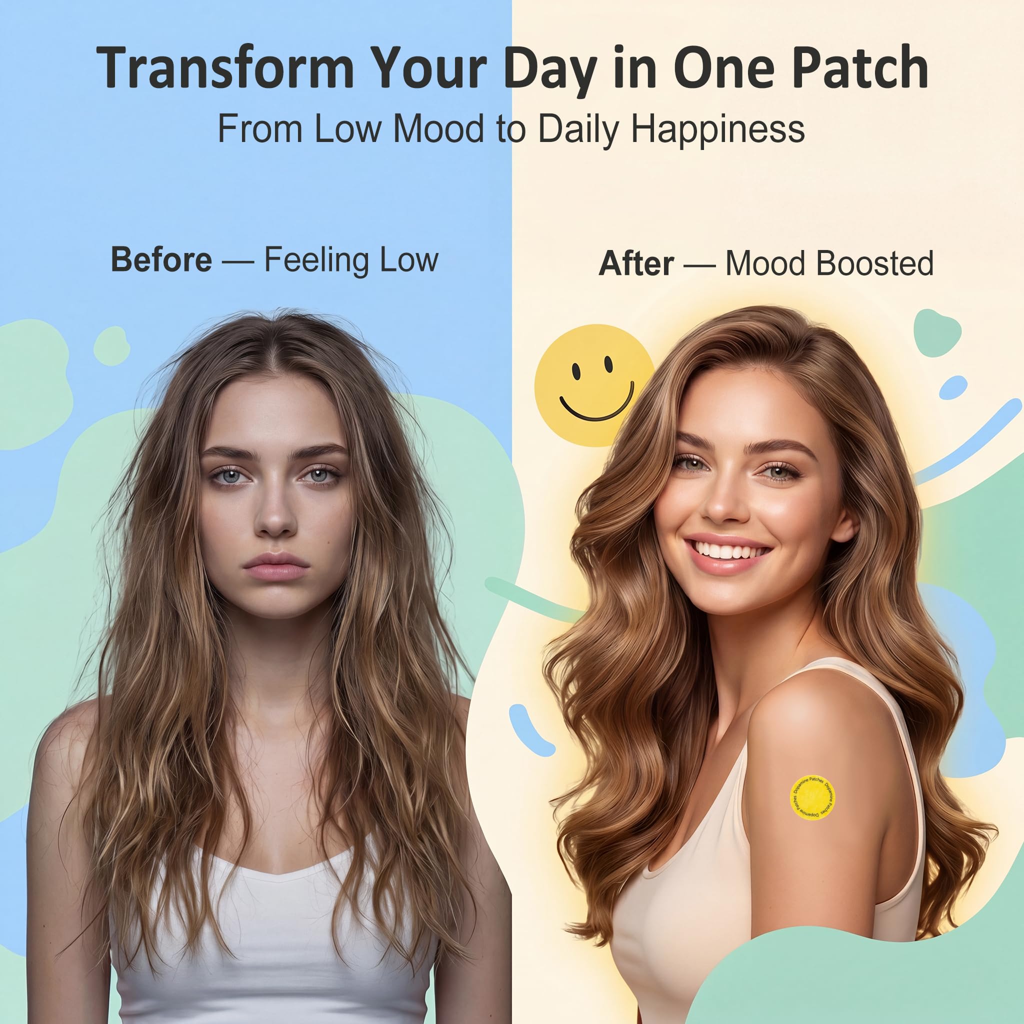 Mood support serotonin balance patch by Pizvk