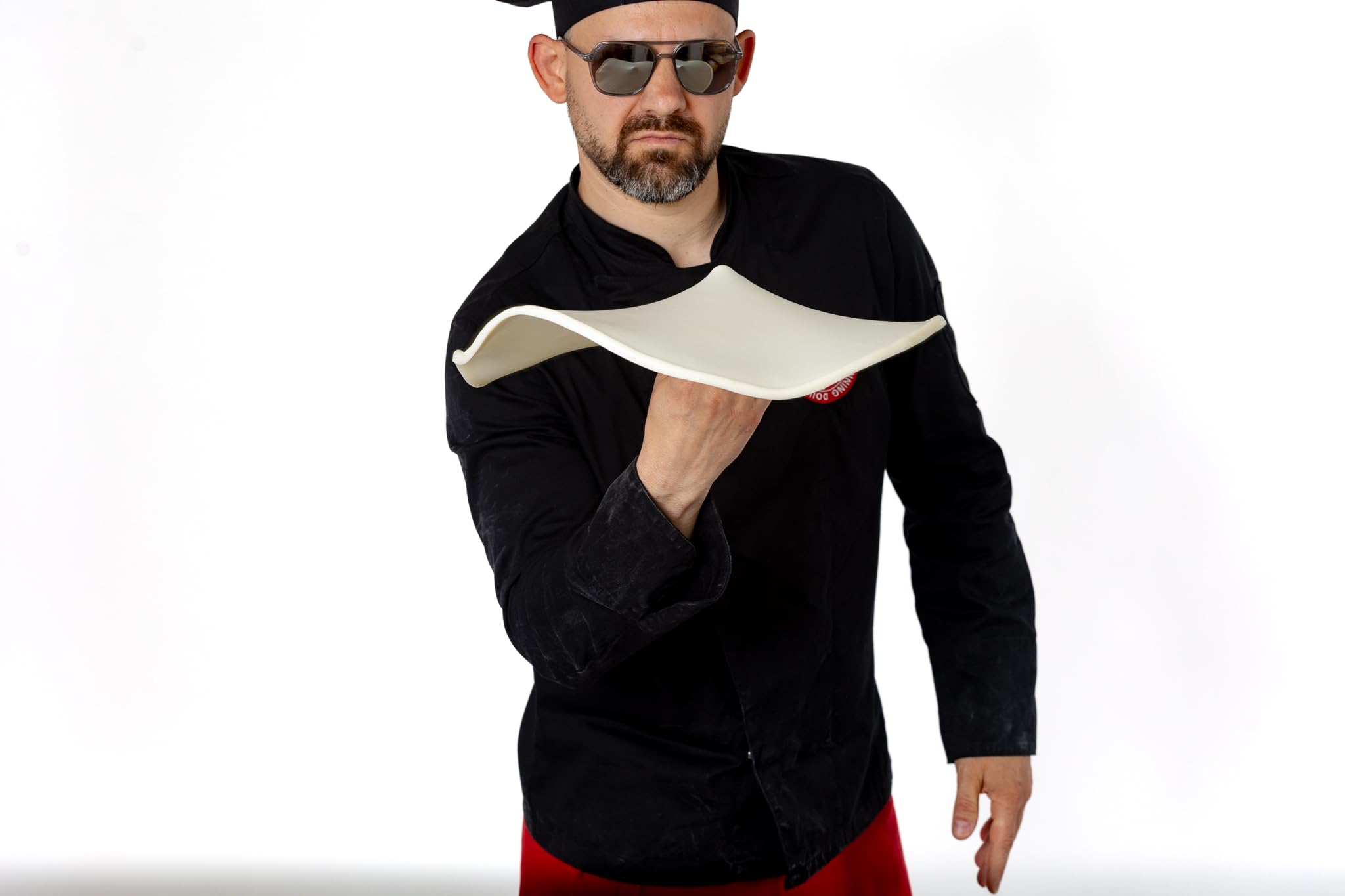 Pizza di gomma silicone disc for tossing practice