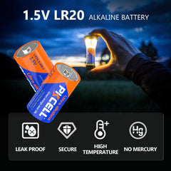 PKCELL 24 AAA alkaline batteries image