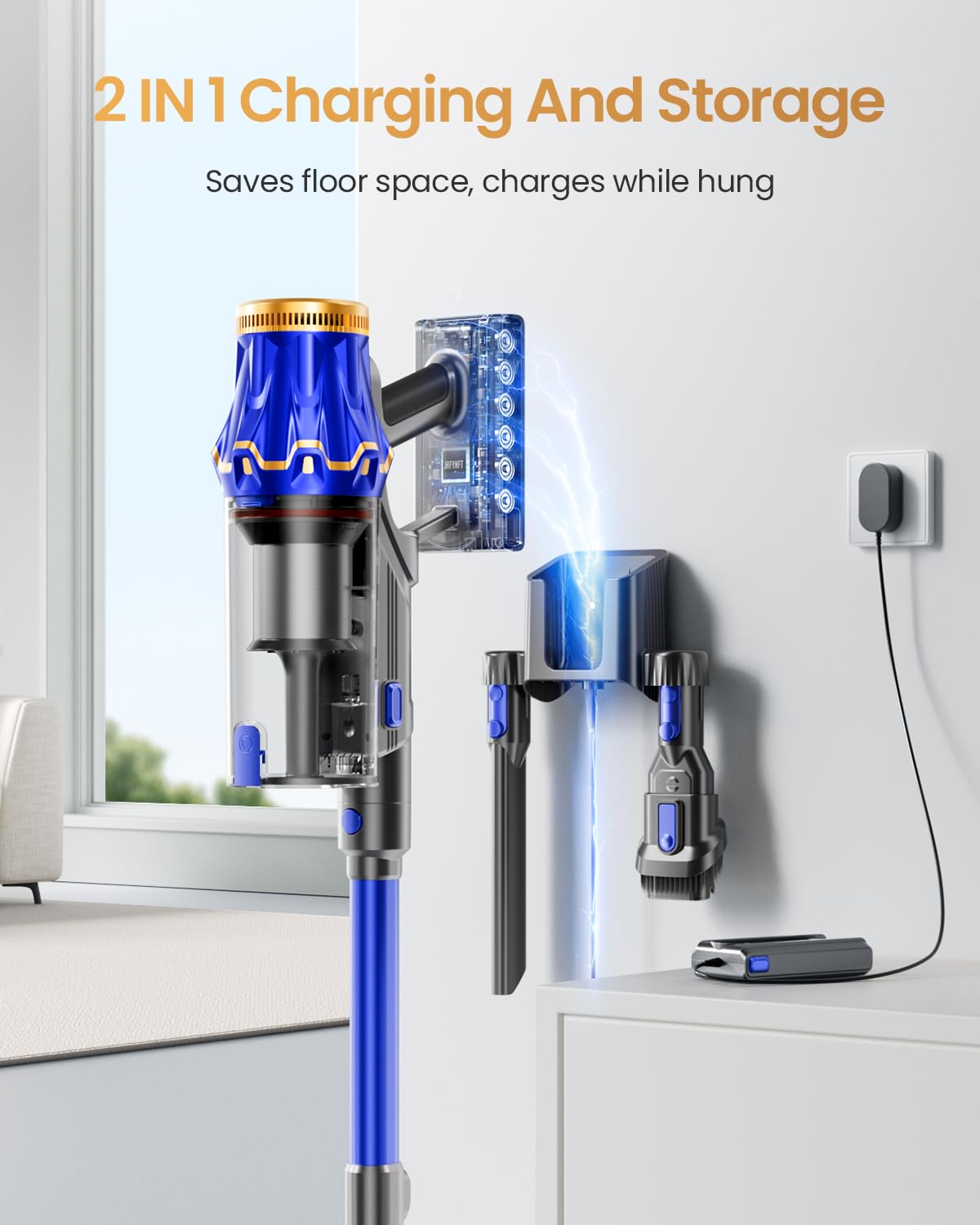 PKWIST S18 self-standing design for easy upright storage