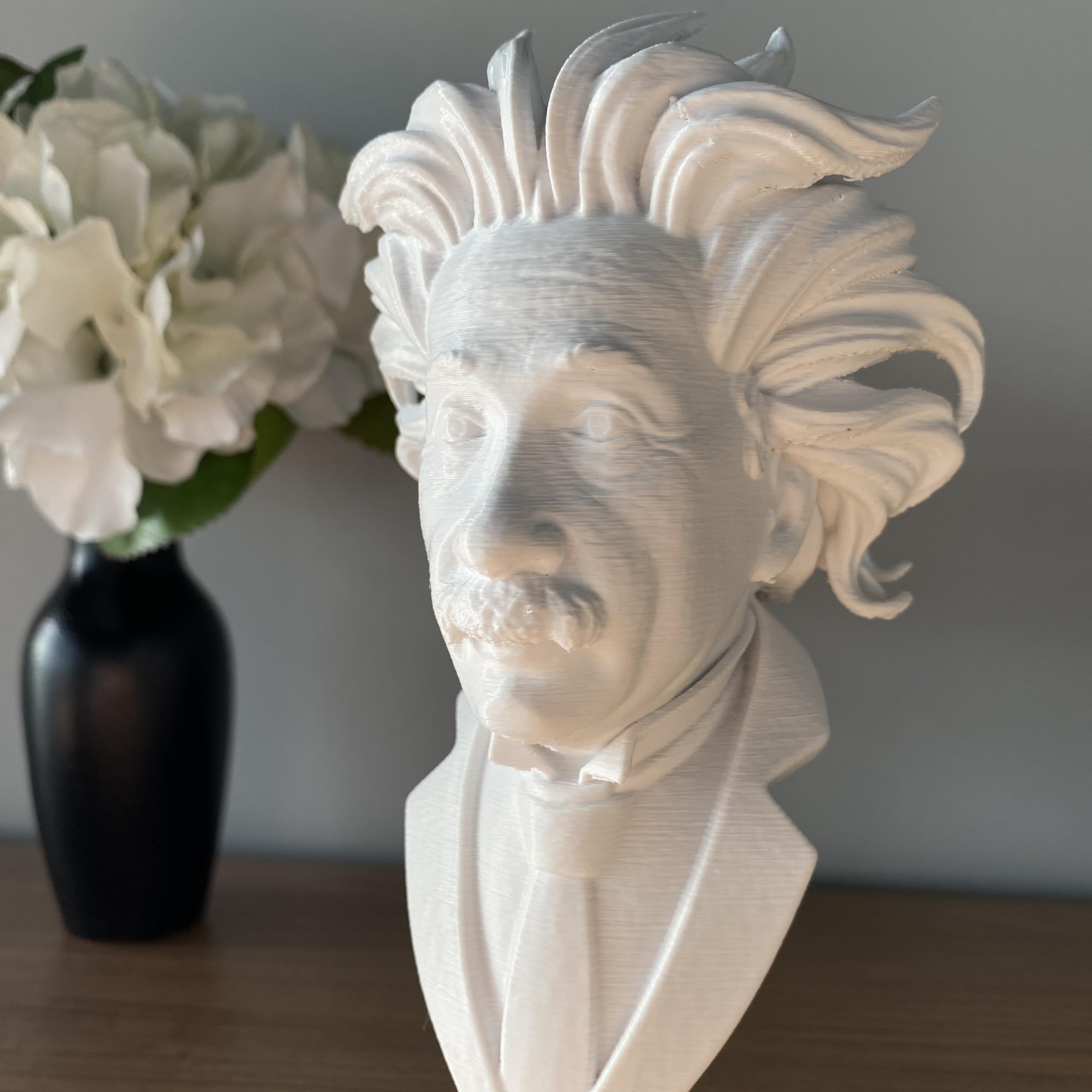 8 inches tall Einstein bust for home decor