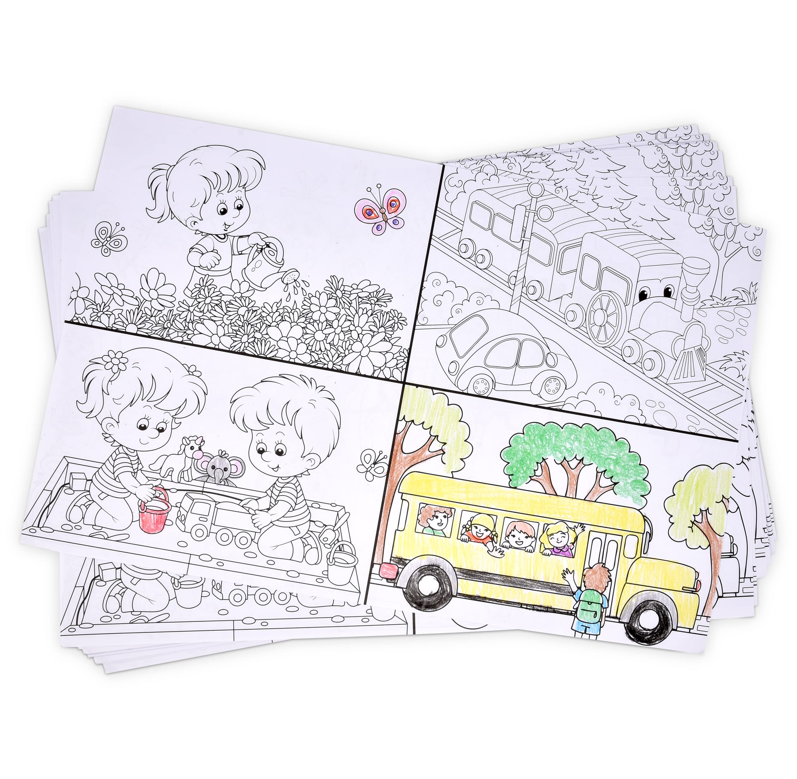 Gift Boutique place mats with puzzles and games