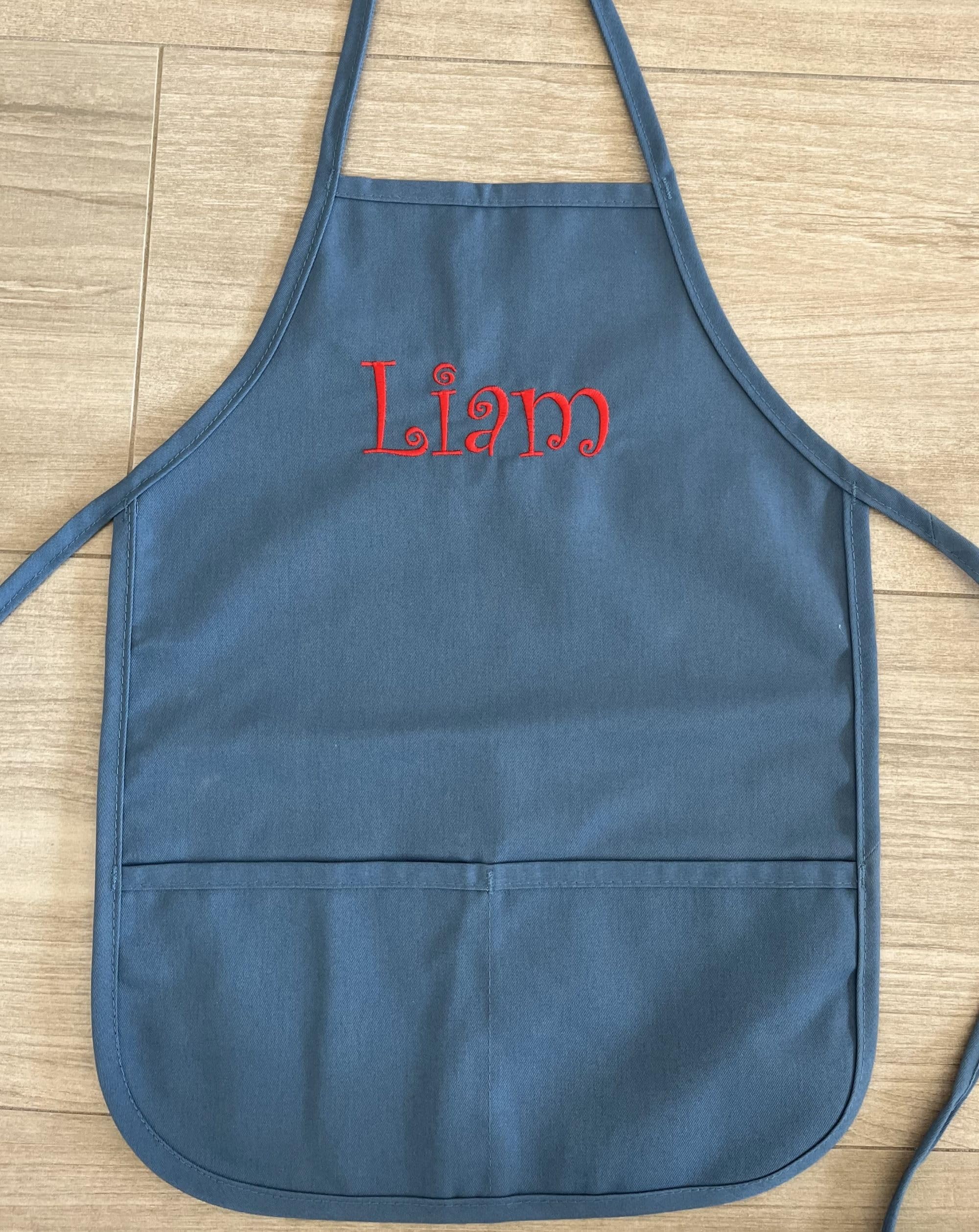 PLACE4PRINT color options available apron display