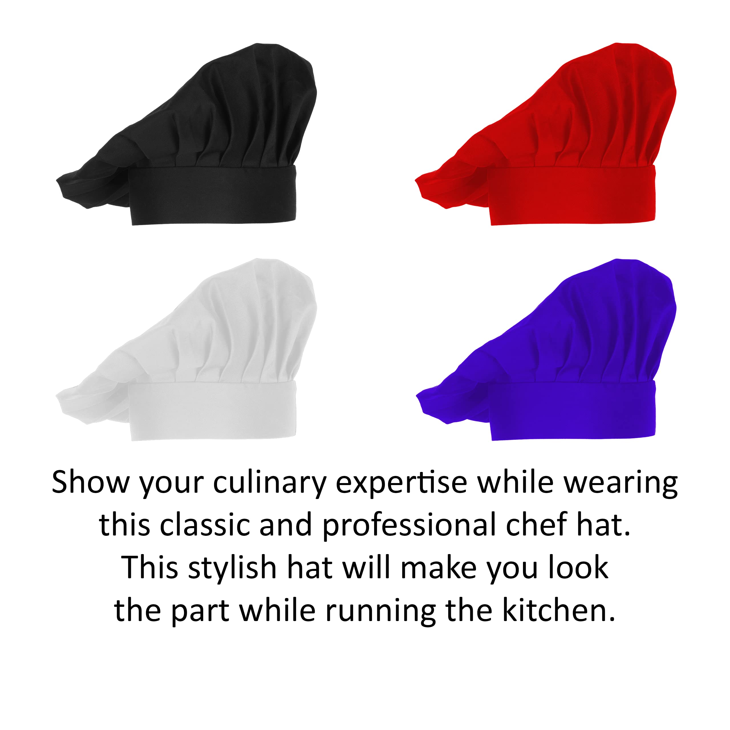 PLACE4PRINT chef hat color options example