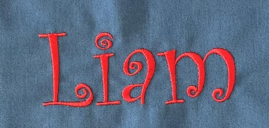 PLACE4PRINT kid size 3 to 7 apron front view