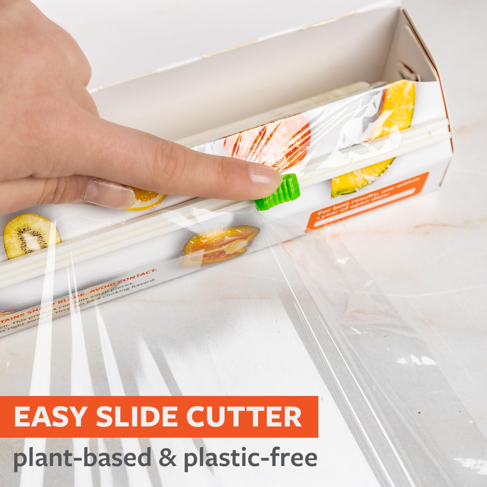 Home and industrial compostable wrap plant-based