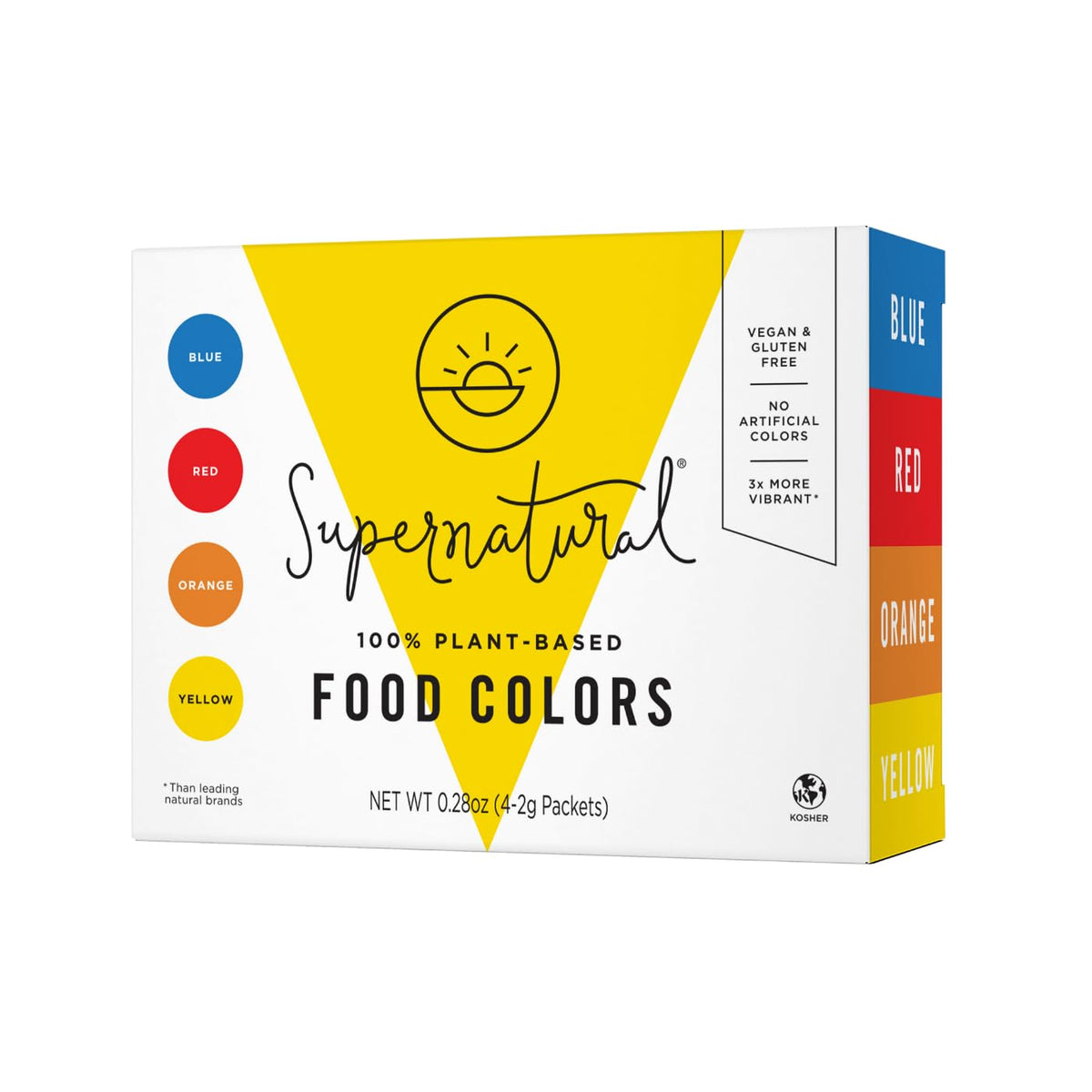 Plant-Based Food Coloring Powder red dye packet for baking