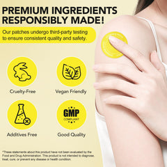 Vegan friendly dopamine patches packaging image
