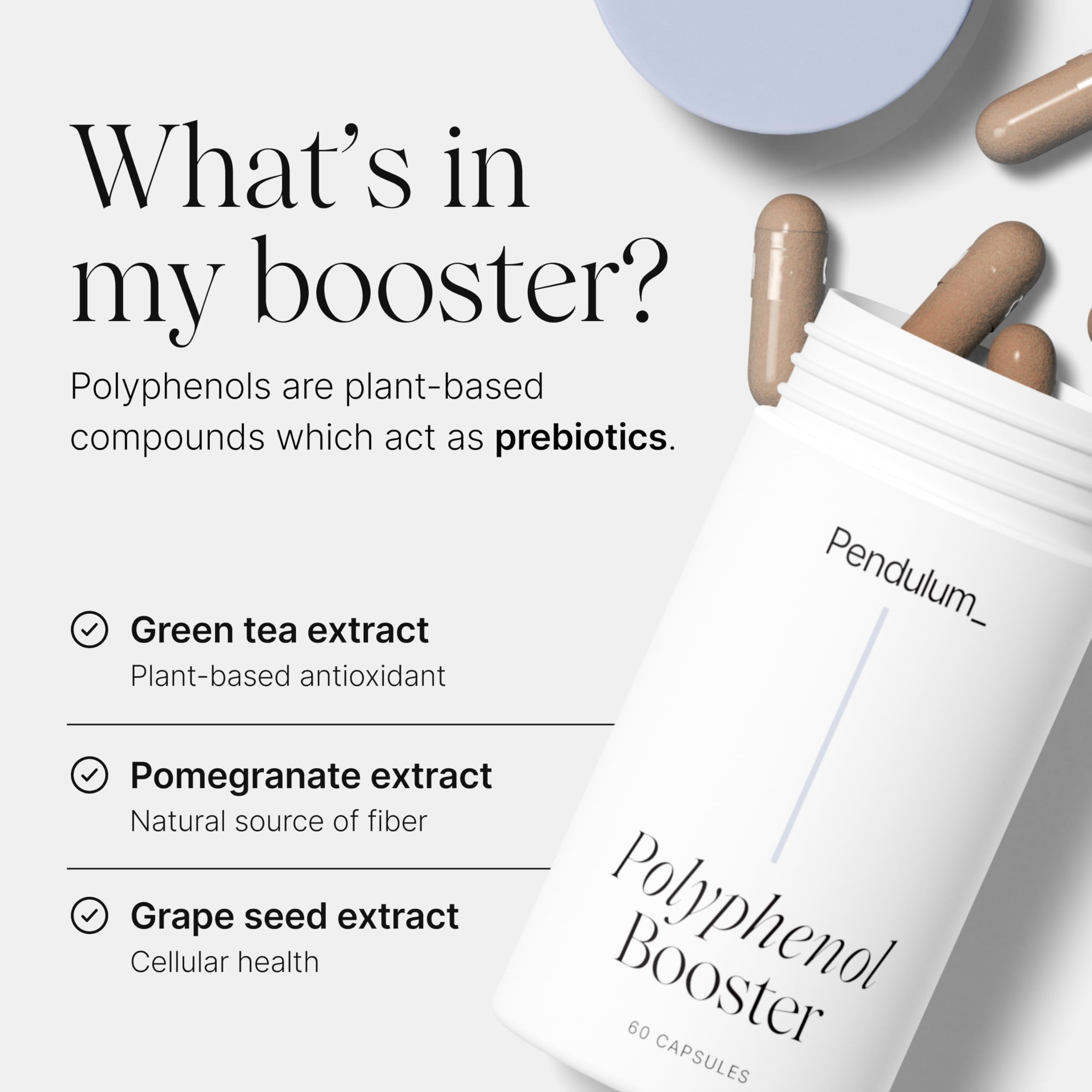 Polyphenols supporting gut microbiome