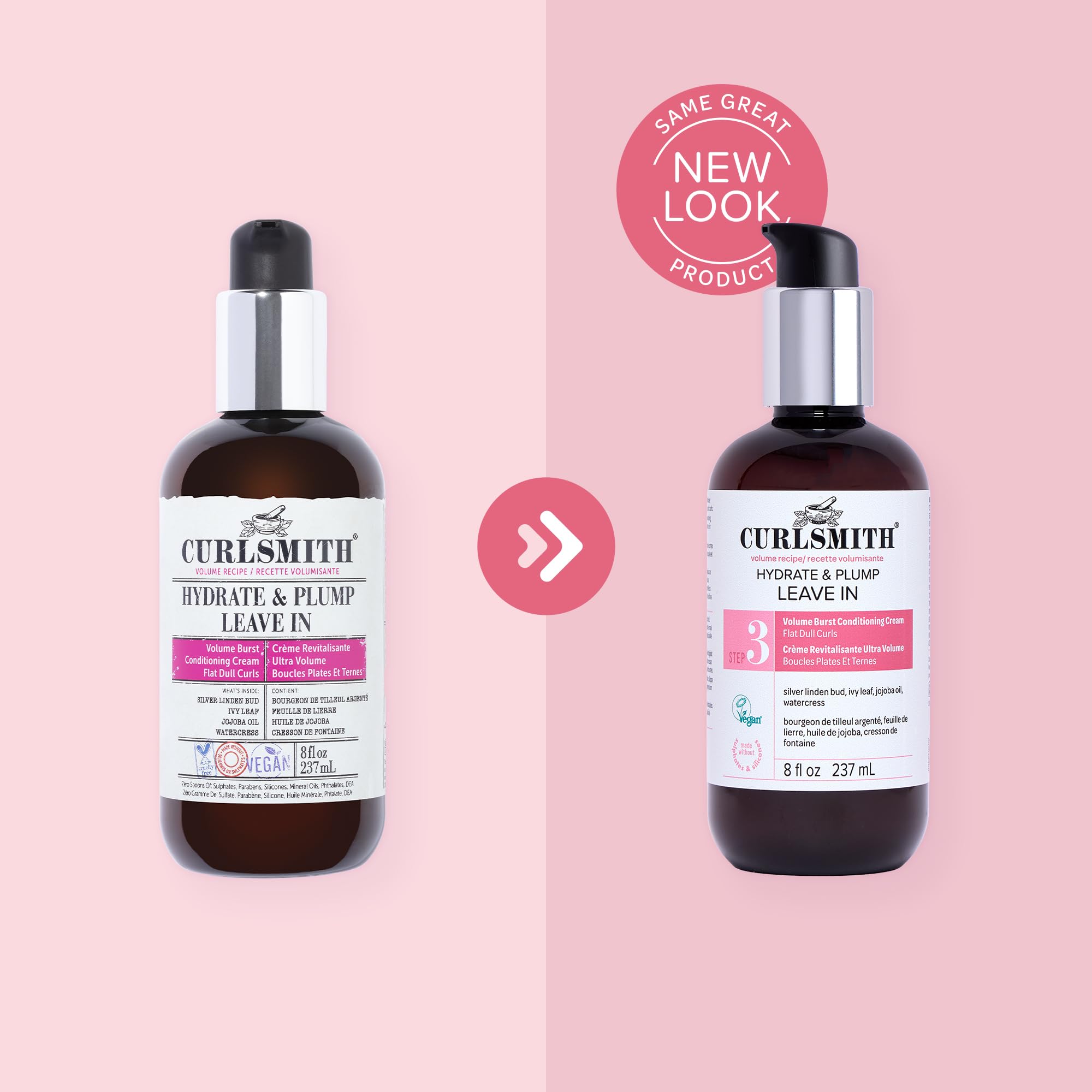 Vegan Society vegan trademark and Leaping Bunny logos on packaging