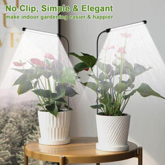 Indoor plant light with 40 white and 8 red LEDs