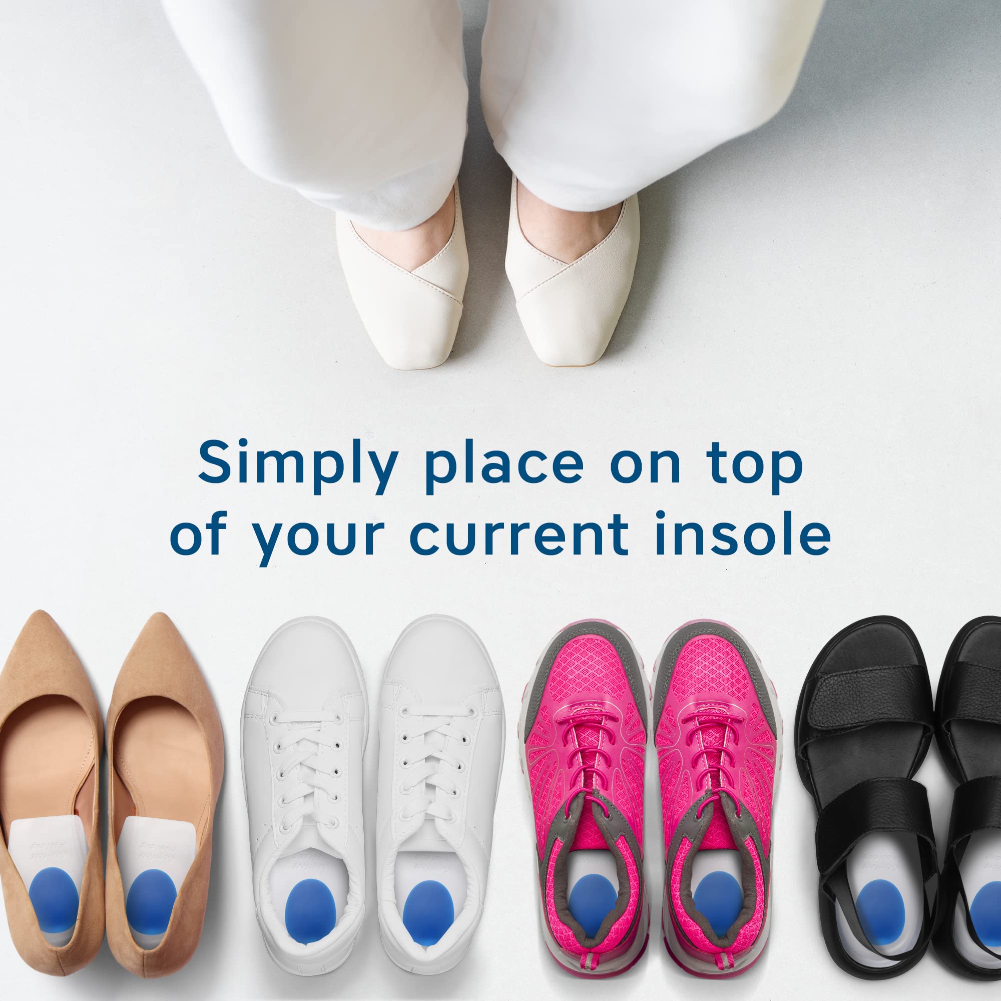 Plantar fasciitis heel cups by Figly product reference image