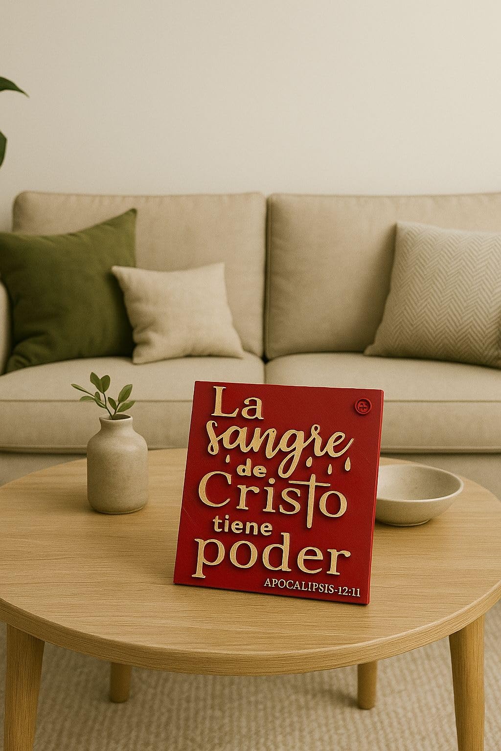 plaque recordatorio eterno de salvacion