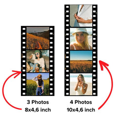 Customizable acrylic plaque with stand and photo options