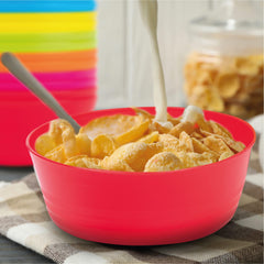 Microwave safe and dishwasher safe bowls for kids cereal and snacks