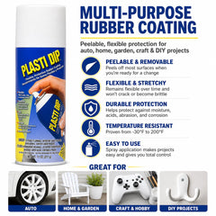 Aerosol white Plasti Dip multi-purpose rubberized coating product image
