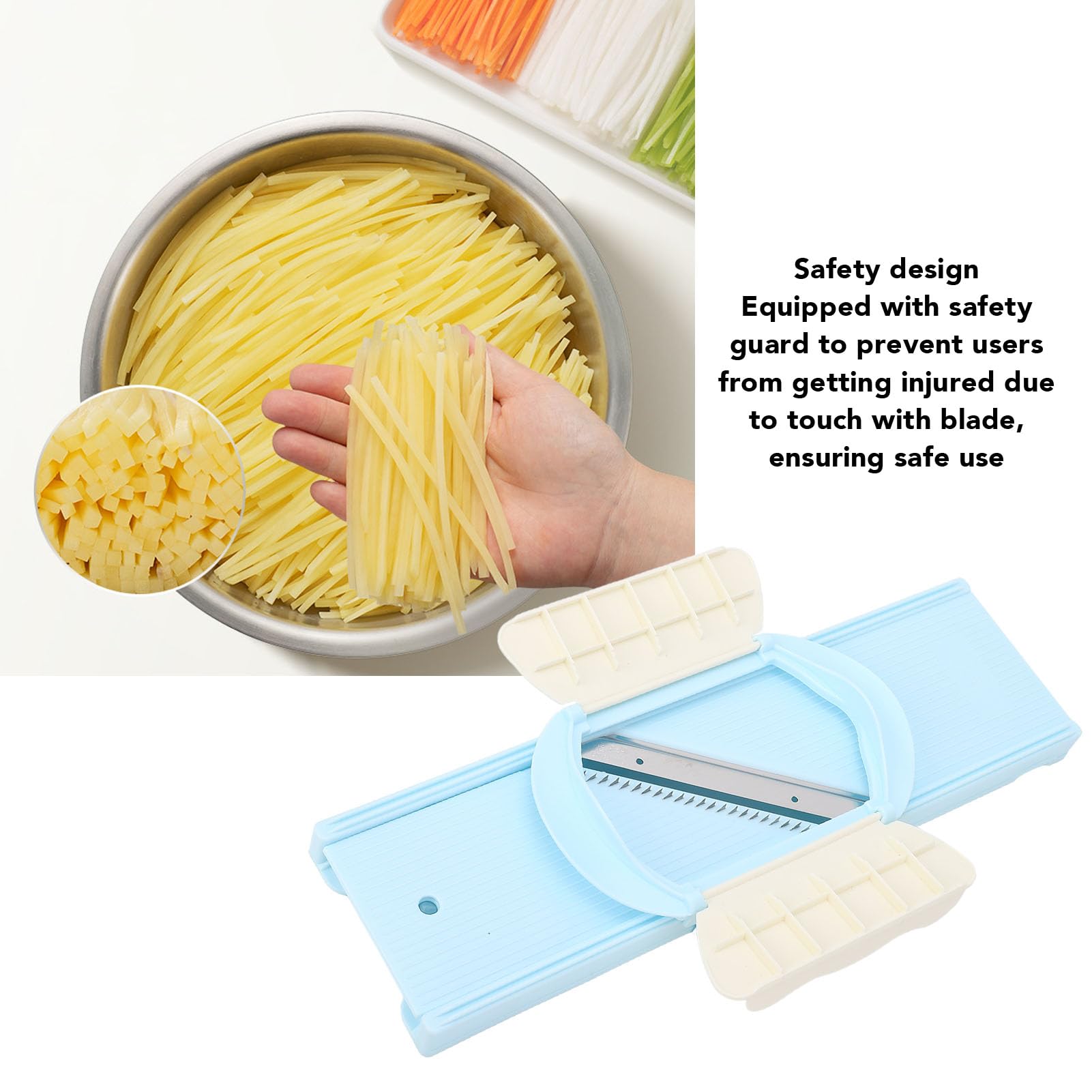 Compact portable kitchen slicer for family use