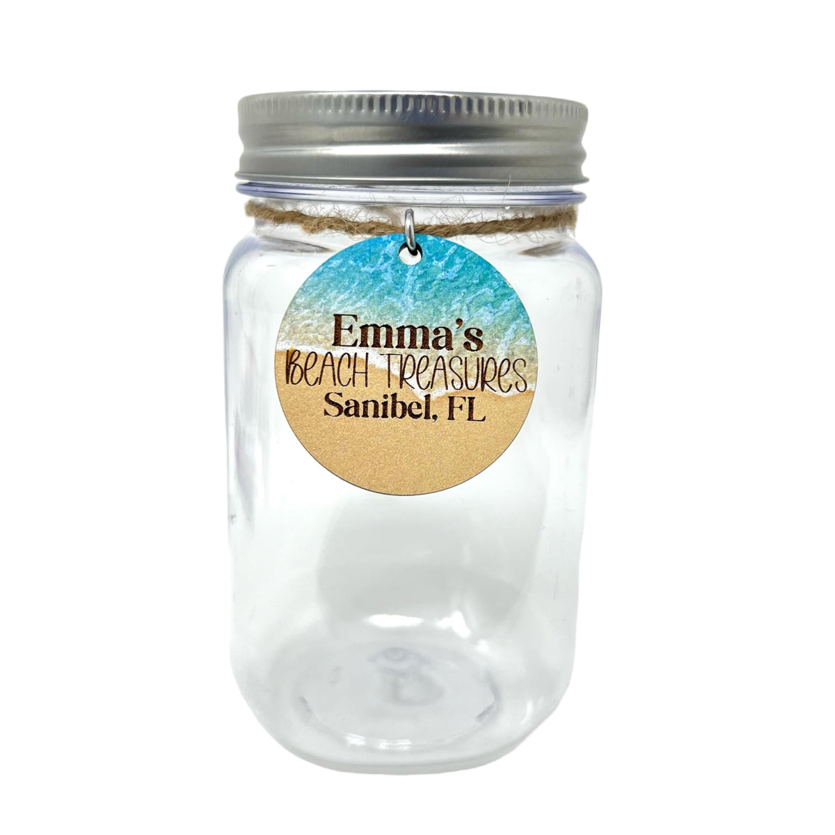 Plastic Beach Treasures Keepsake Jar product image