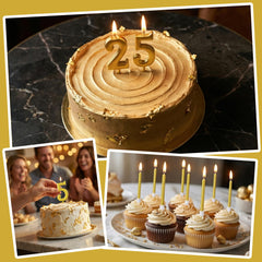 plastic birthday candles height 1.8 inches