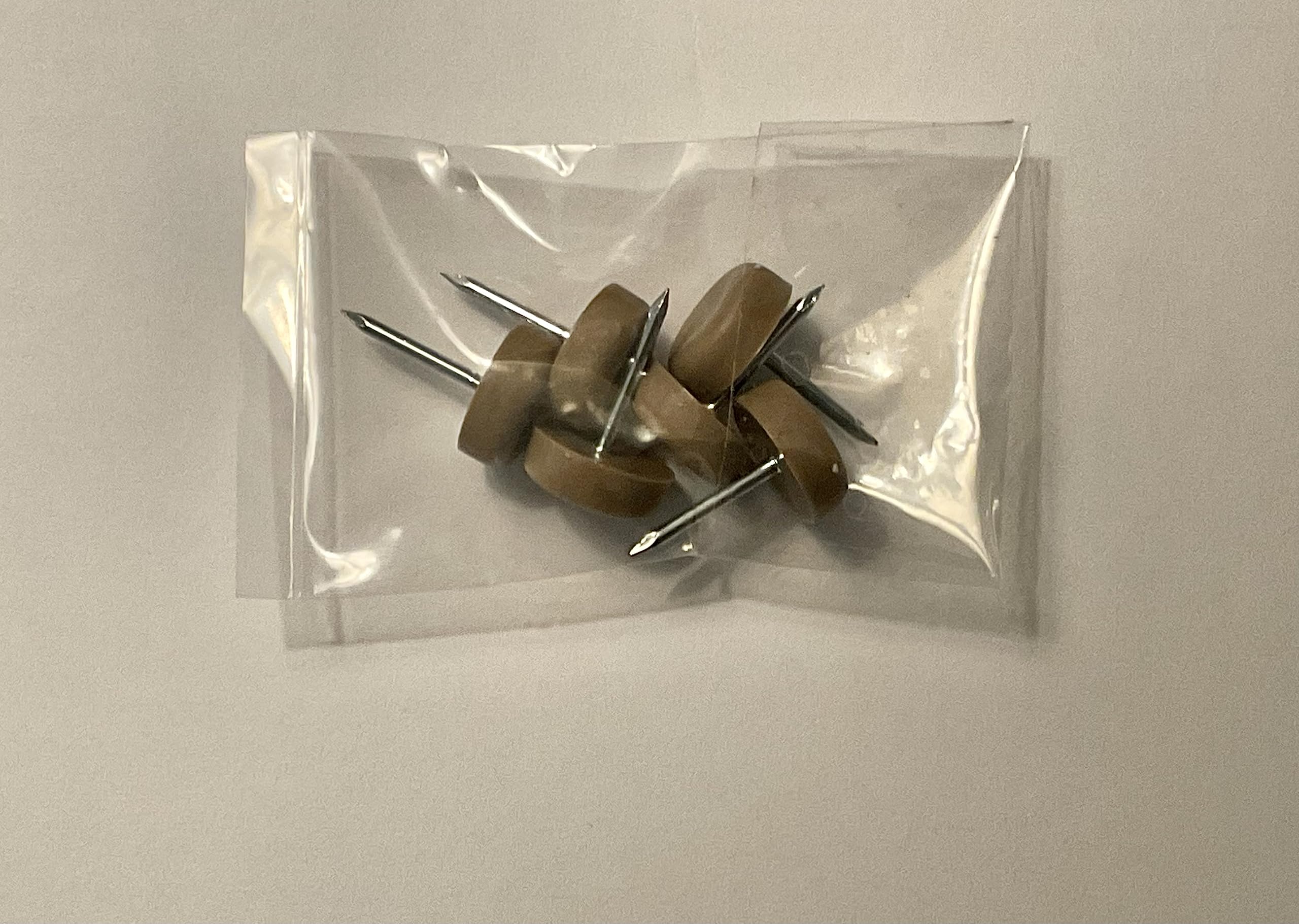 6 piece pack of plastic head nails by Bittlemen Co for headrests
